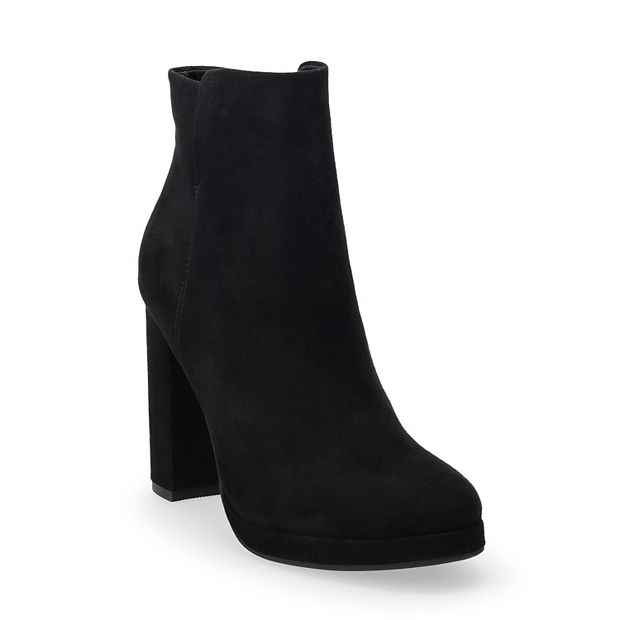 LC Lauren Conrad Souffle Women s Platform Ankle Boots