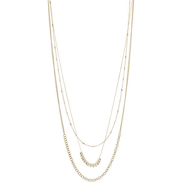 Kohls layered outlet necklace