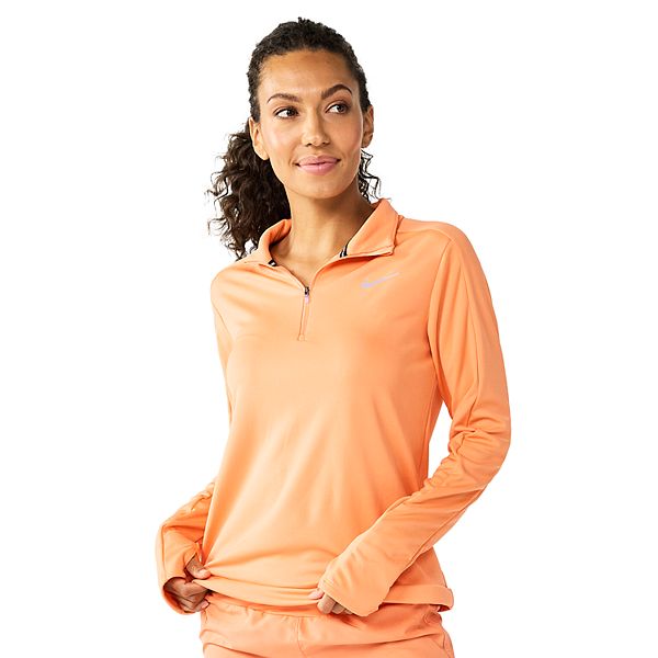 womens half zip nike