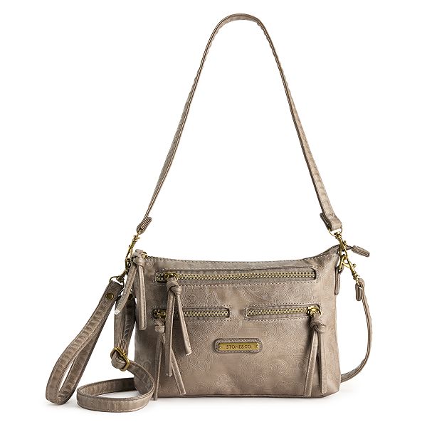 Stone Co. Embossed Smokey Handbag