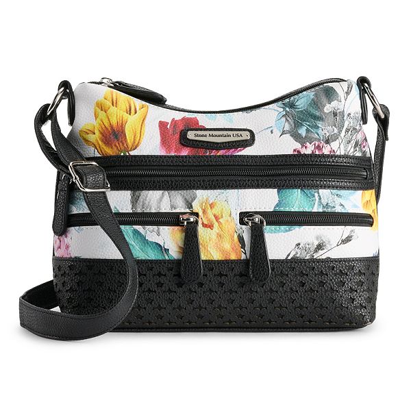 Stone Mountain Accessories, Bags, Stone Mountain Usa Shoulder Bag Floral  New Without Tags
