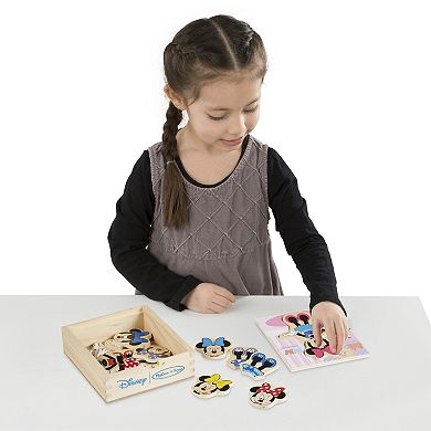 Disney's Minnie Mouse Mix & Match Dress-Up Wooden Toy by Melissa & Doug