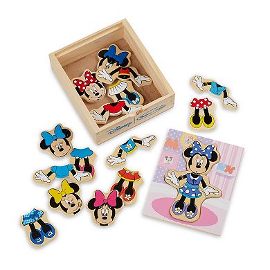 Disney's Minnie Mouse Mix & Match Dress-Up Wooden Toy by Melissa & Doug