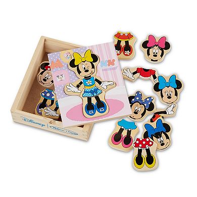 Disney's Minnie Mouse Mix & Match Dress-Up Wooden Toy by Melissa & Doug
