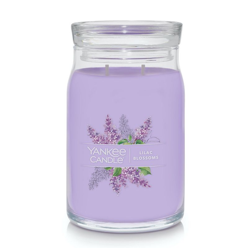 Yankee Candle Lilac Blossoms 20-oz. Signature Large Candle Jar, Multicolor