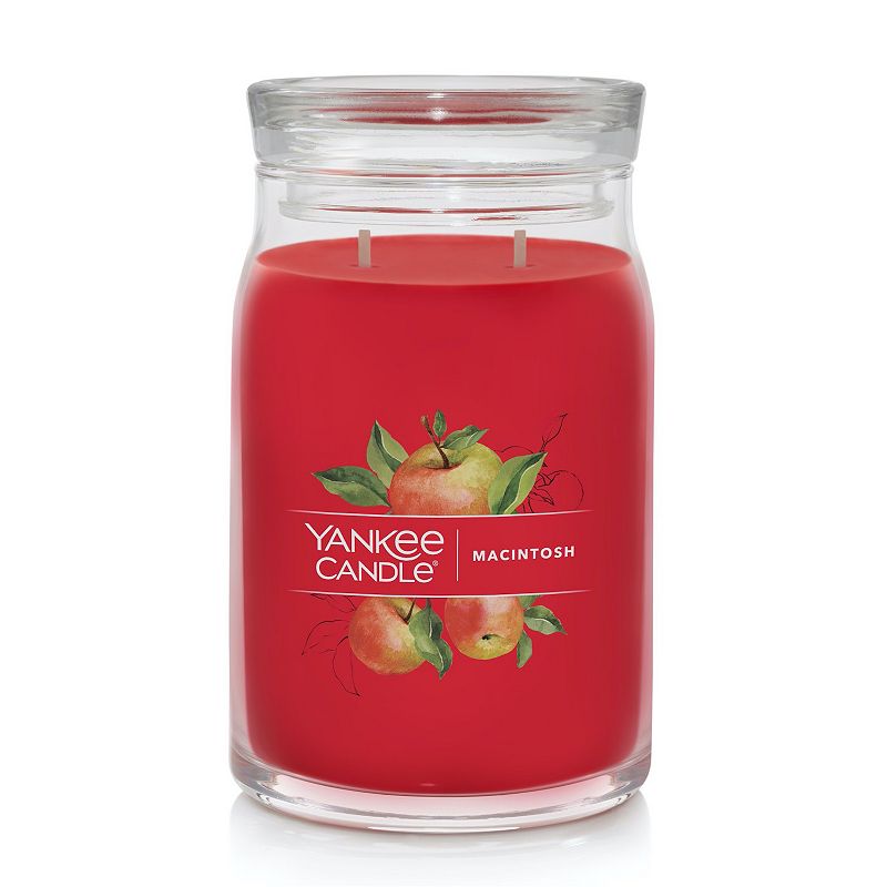 Yankee Candle Macintosh 20-oz. Signature Large Candle Jar, Multicolor