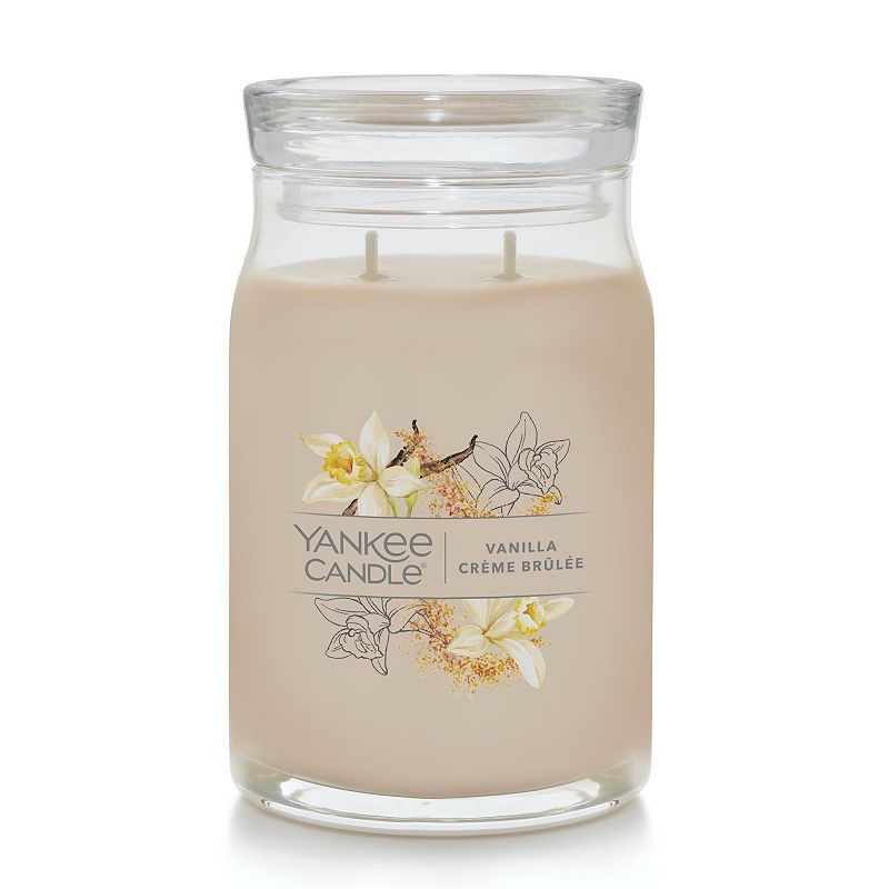 Yankee Candle Vanilla Creme Brulée 20-oz. Signature Large Candle Jar, Mult