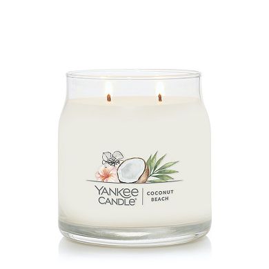 Yankee Candle Coconut Beach 13-oz. Signature Medium Candle Jar