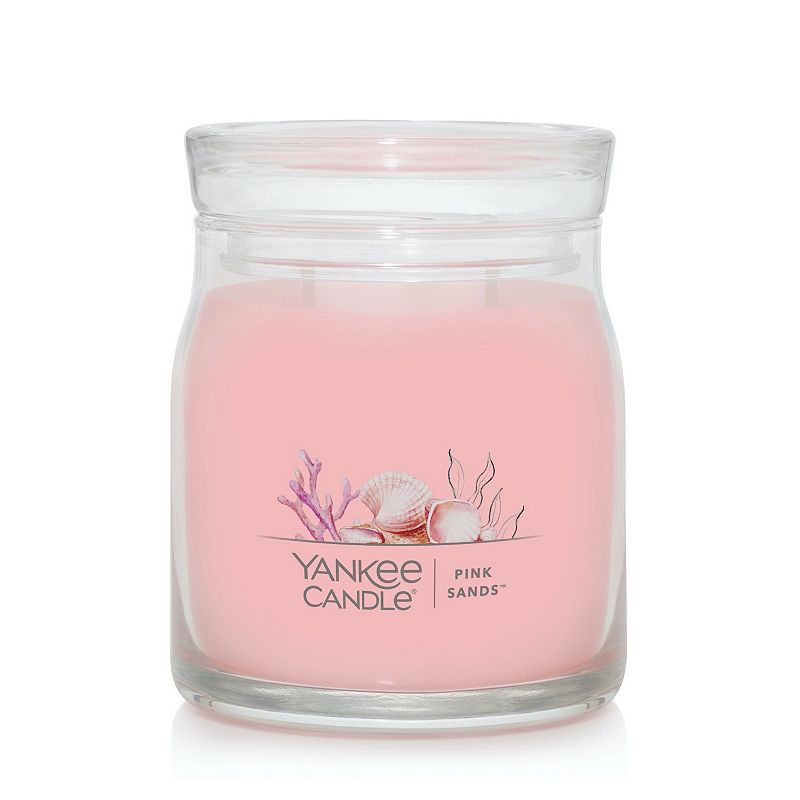 Yankee Candle 1629996 Pink Sands Signature Medium Jar Candle