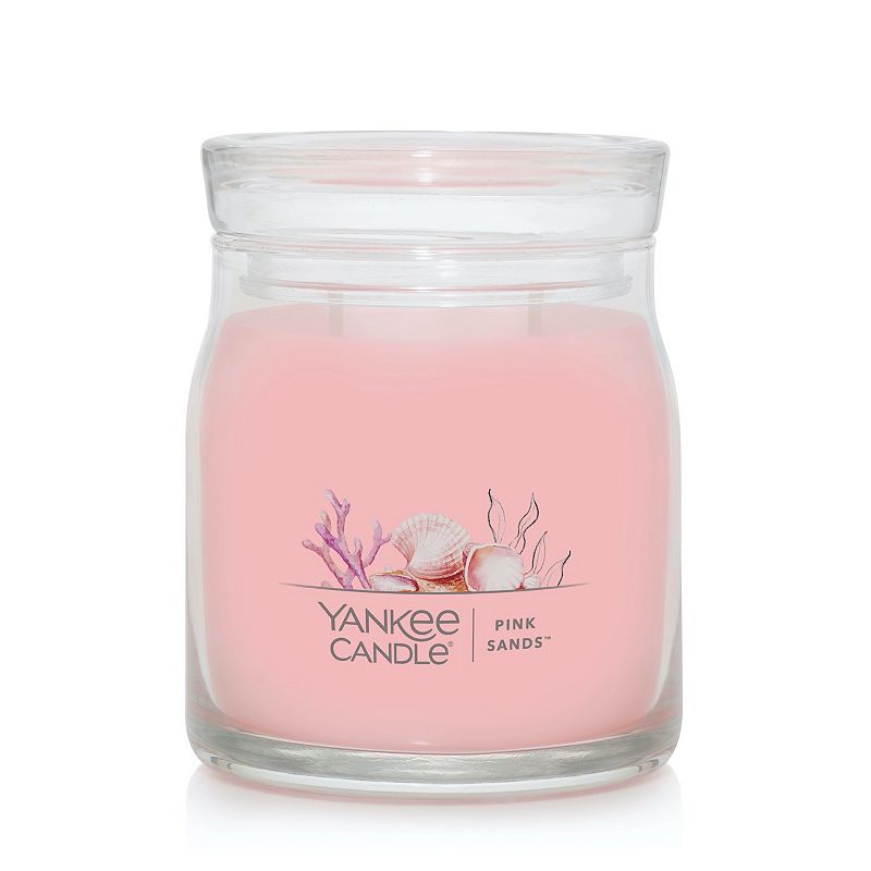 UPC 192833153531 product image for Yankee Candle Pink Sands 13-oz. Signature Medium Candle Jar, Light Pink | upcitemdb.com