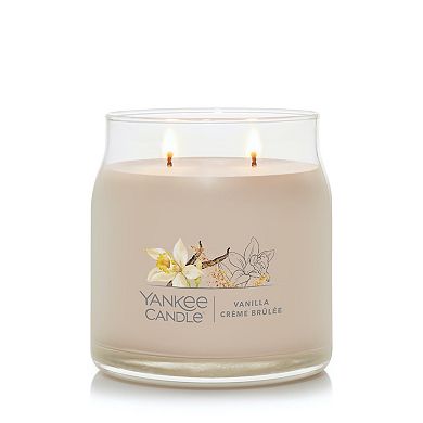 Yankee Candle Vanilla Creme Brulée 13-oz. Signature Medium Candle Jar