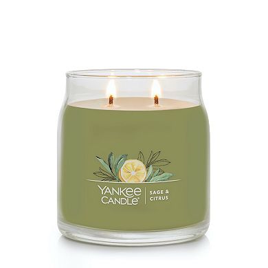 Yankee Candle Sage & Citrus 13-oz. Signature Medium Candle Jar