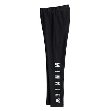 Girls 4-12 Disney Minnie Mouse Metallic Graphic Leggings by Jumping Beans®