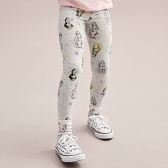 Girls Number Print Leggings