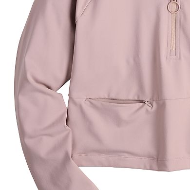 Women's FLX Quarter-Zip Crop Mockneck Jacket