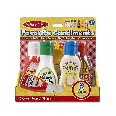 Melissa & Doug Favorite Condiments Play Food Toys