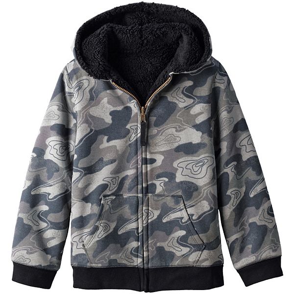 Kohls discount sherpa hoodie