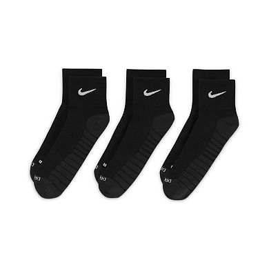 Women's Nike 3 Pack Everyday Max Cushioned Training Ankle Socks