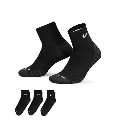 Women's Nike 3 Pack Everyday Max Cushioned Training Ankle Socks