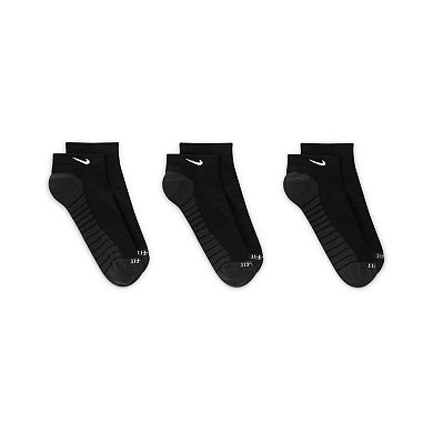 Women's Nike 3 Pack Everyday Max Cushioned Training No-Show Socks