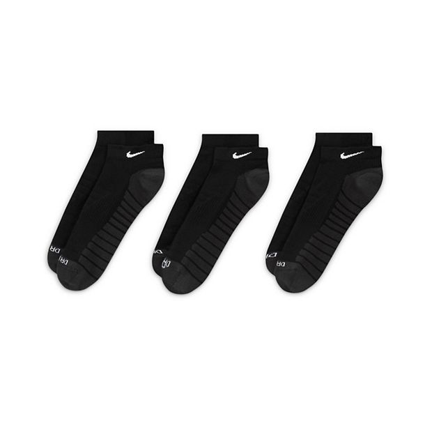 Women's Nike 3 Pack Everyday Max Cushioned Training No-Show Socks