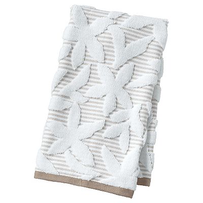 Lands End Supima Cotton Sculpted Bath Towel