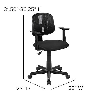 Flash Furniture Mid-Back Swivel Task Office Chair