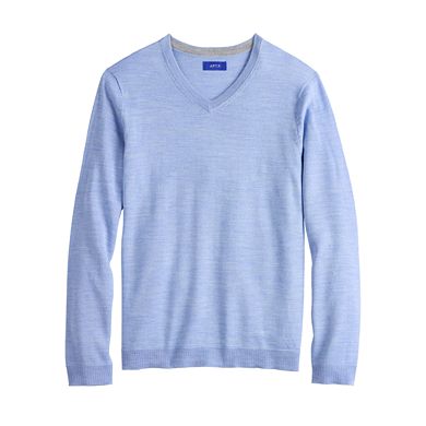 Men's Apt. 9® Merino Blend V-Neck Sweater