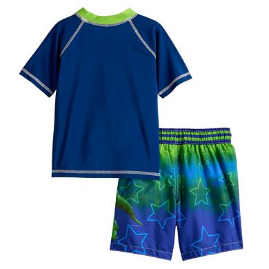 Disney / Pixar's Toy Story Toddler Boy Rash Guard & Bottoms Swimsuit Set