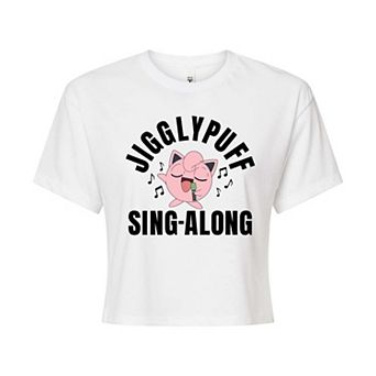 Juniors' Pokémon Sing-Along Cropped Tee