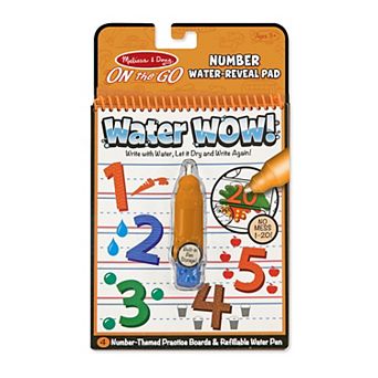 Melissa & Doug Water Wow! Numbers On the Go Travel Activity