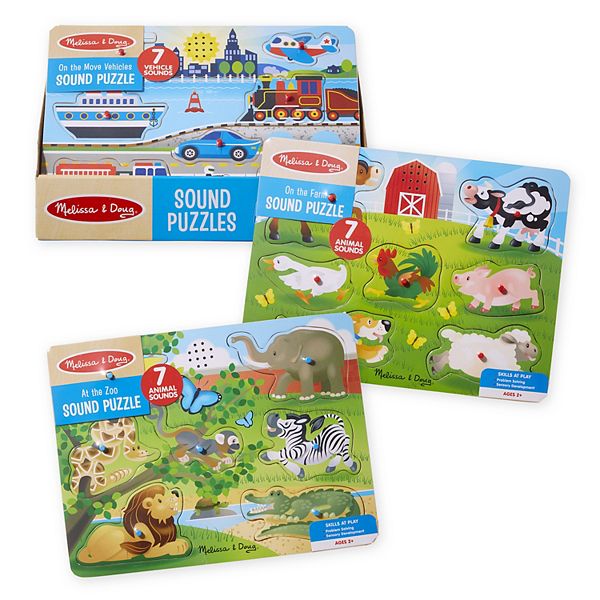 Sound puzzles melissa sales & doug