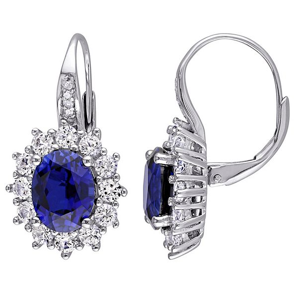 Kohls store sapphire earrings