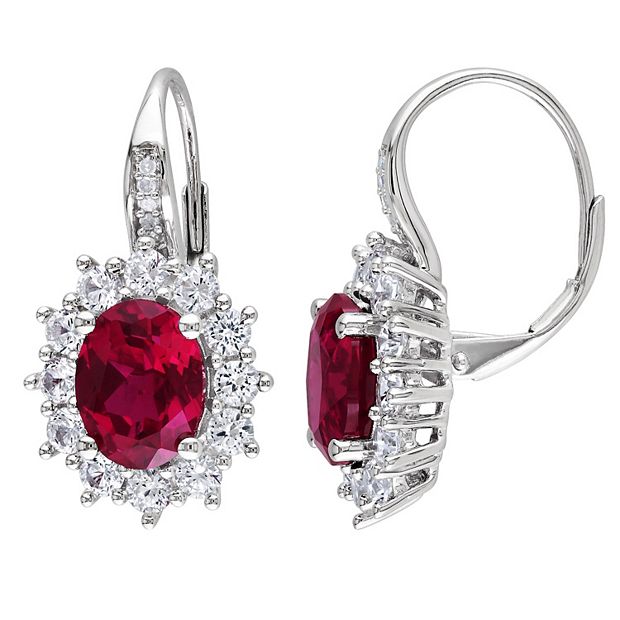 Kohls hot sale ruby earrings