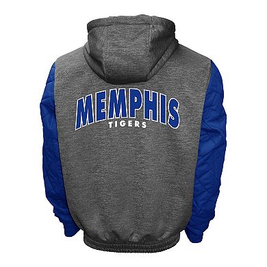 Men's Memphis Tigers Grid Game Hooded Jacket