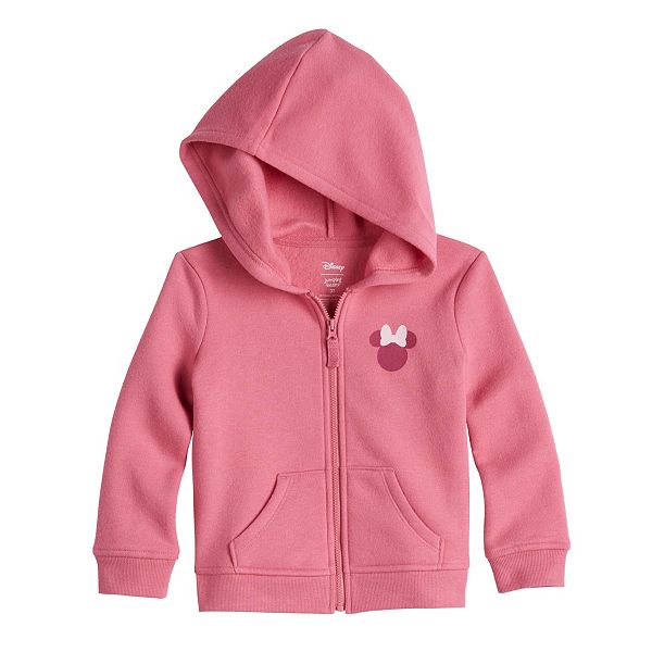Disney's Minnie Mouse Baby & Toddler Girl Fleece ZipUp Hoodie by