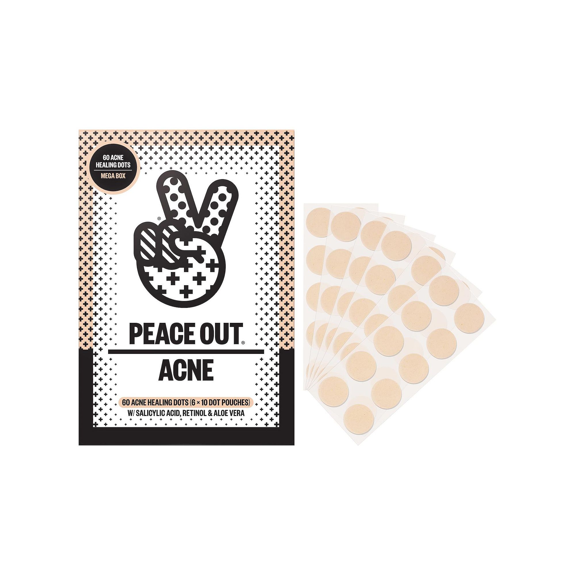 Peace Out Salicylic Acid Acne Healing Dots, Size: 20 CT, None