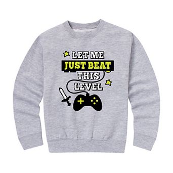 Boys 8-20 Beat This Level Crew Fleece Sweatshirt