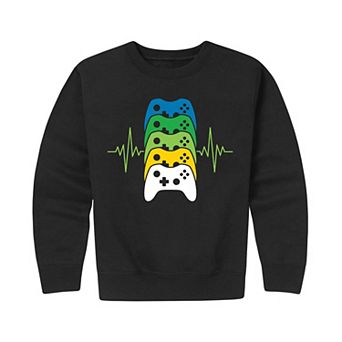 Boys 8-20 Gamer Pulse Crew Fleece Sweatshirt