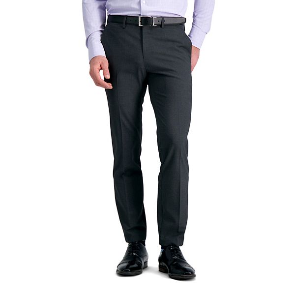 Men's J.M Haggar® 4-Way Stretch Ultra-Slim Flat-Front Dress Pants