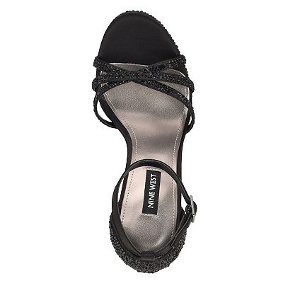 Nine West Lartay Women's Strappy Stiletto Heel Dress Sandals