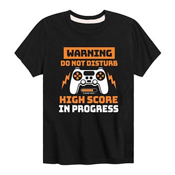 Boys 8-20 Do Not Disturb High Score Graphic Tee