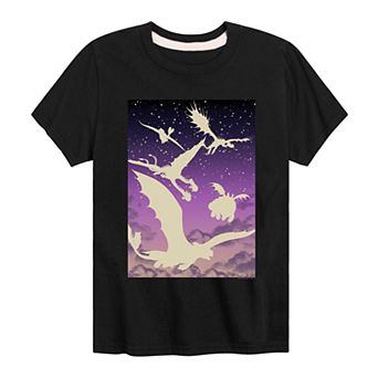 Boys 8-20 How To Train Your Dragon Fly Graphic Tee