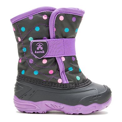 Kamik Snowbug6 Girls' Waterproof Snow Boots