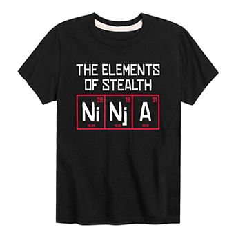 Boys 8-20 Ninja Of Stealth Graphic Tee