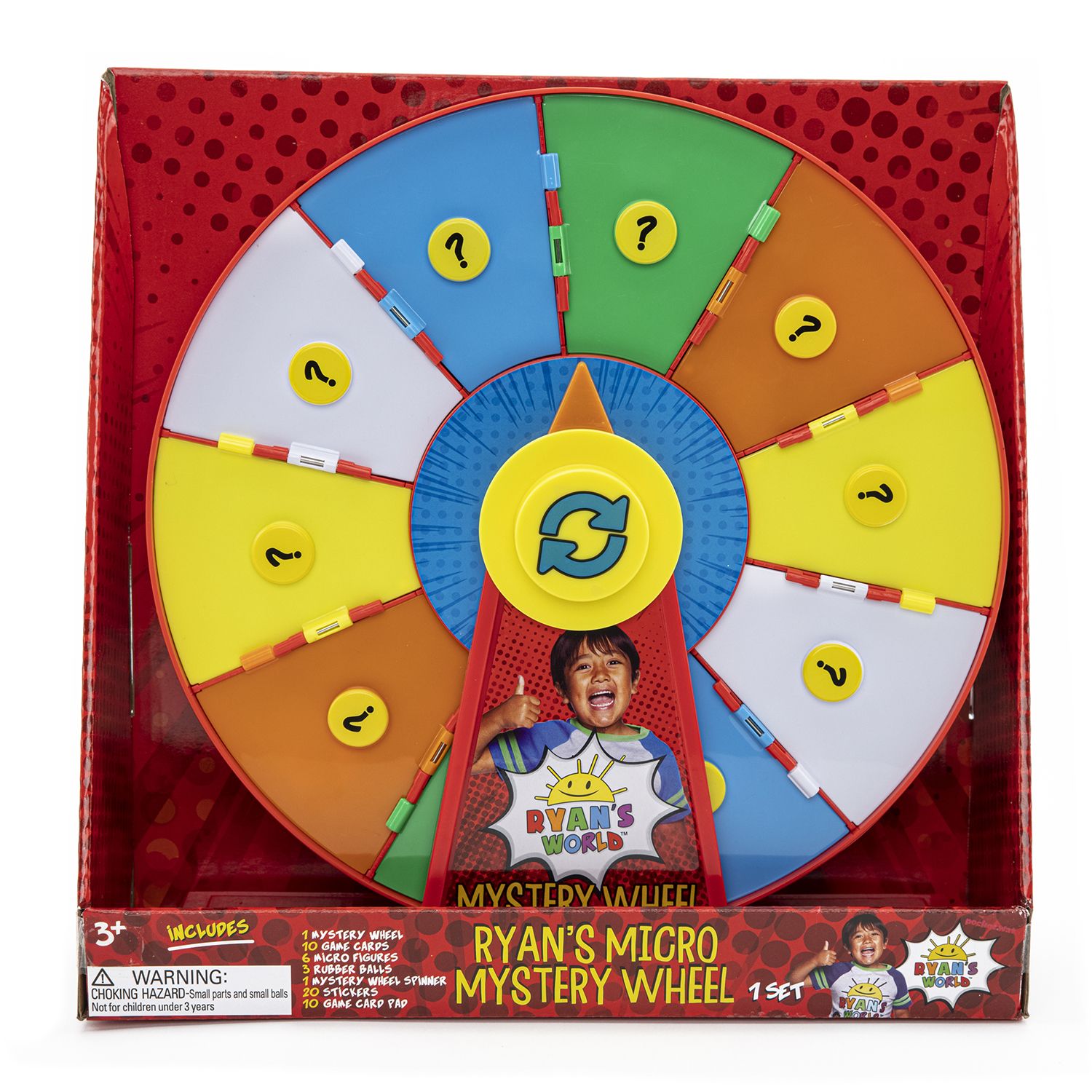 ryan toy wheel