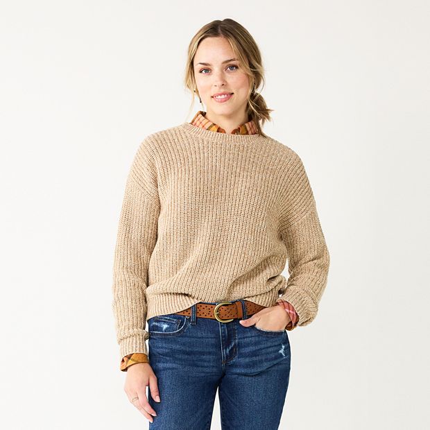 Kohls womens hot sale pullover sweaters