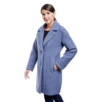 Women's London Fog Faux-Wool Peacoat
