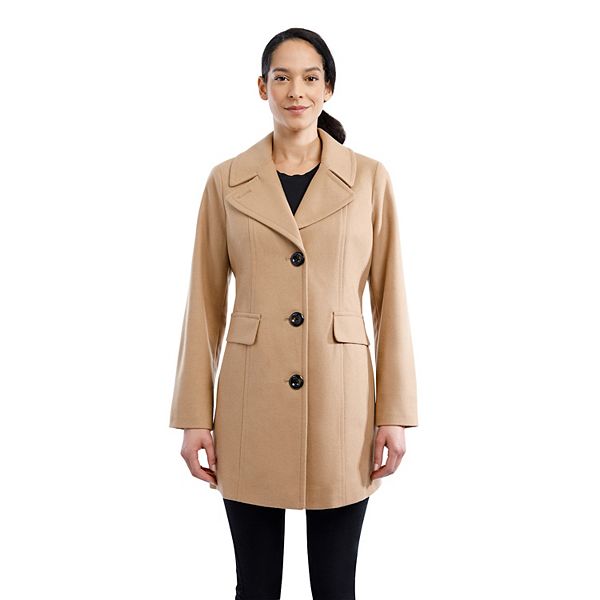 London fog best sale peacoat women's