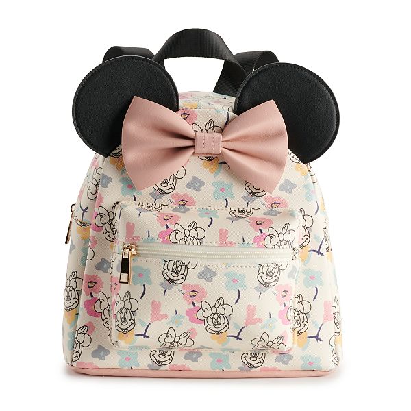 Loungefly Minnie Mouse Oil Slick Mini Backpack + Wallet SET 